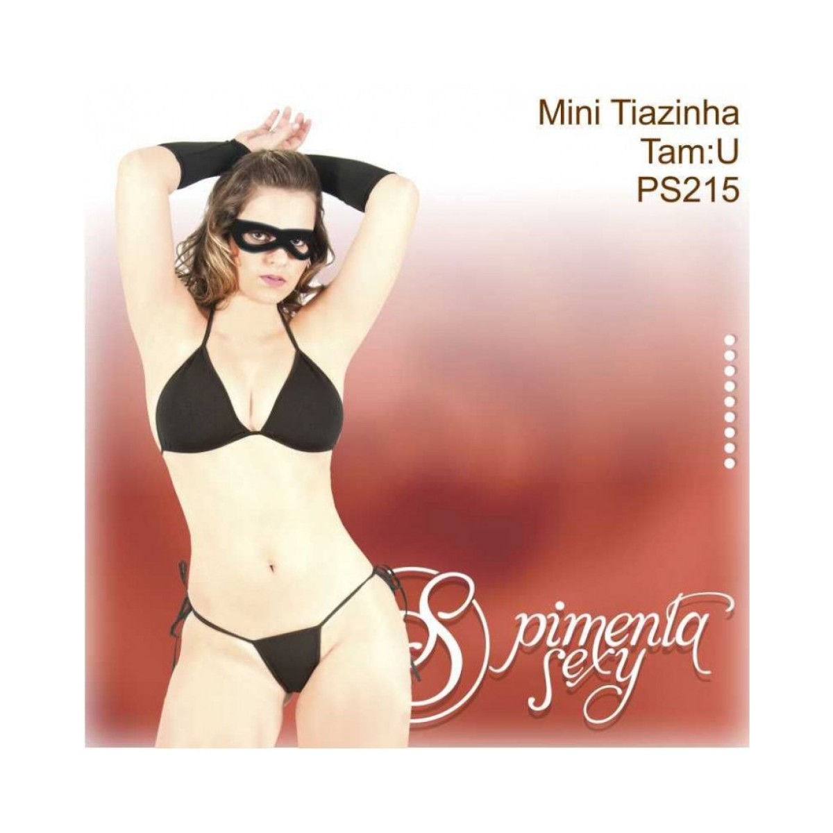 Mini Fantasia Tiazinha Pimenta Sexy - Chamas do Prazer Sex Shop