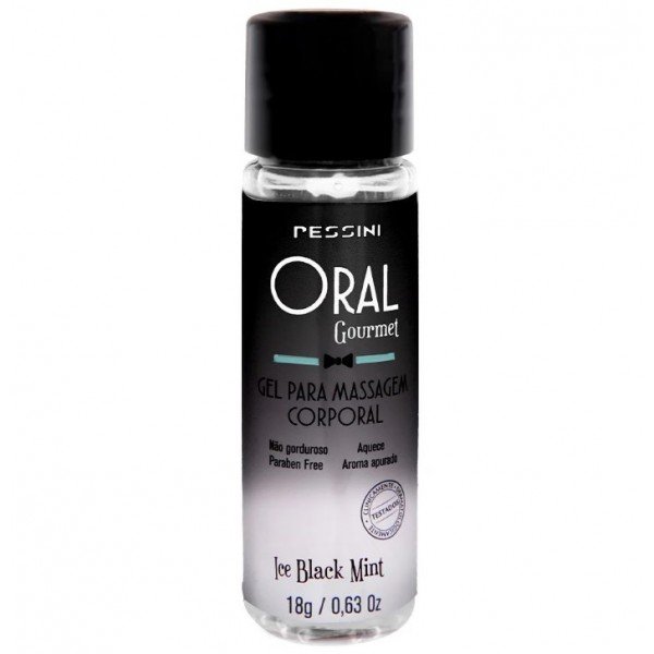 Mini Oral Gourmet Sabor No Amor 18G Pessini - ICE BLACK Mini Oral Gourmet Sabor No Amor 18G Pessini - ICE BLACK