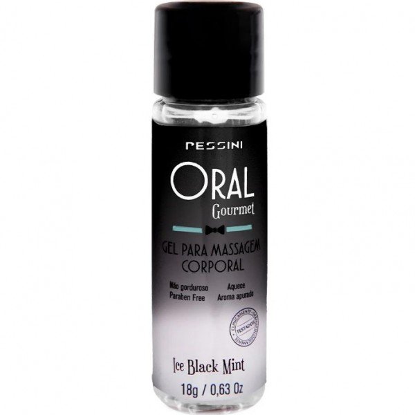 Mini Oral Gourmet Sabor No Amor 18G Pessini - ICE BLACK