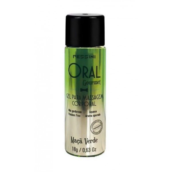 Mini Oral Gourmet Sabor No Amor 18G Pessini - MAÇA VERDE  Mini Oral Gourmet Sabor No Amor 18G Pessini - MAÇA VERDE