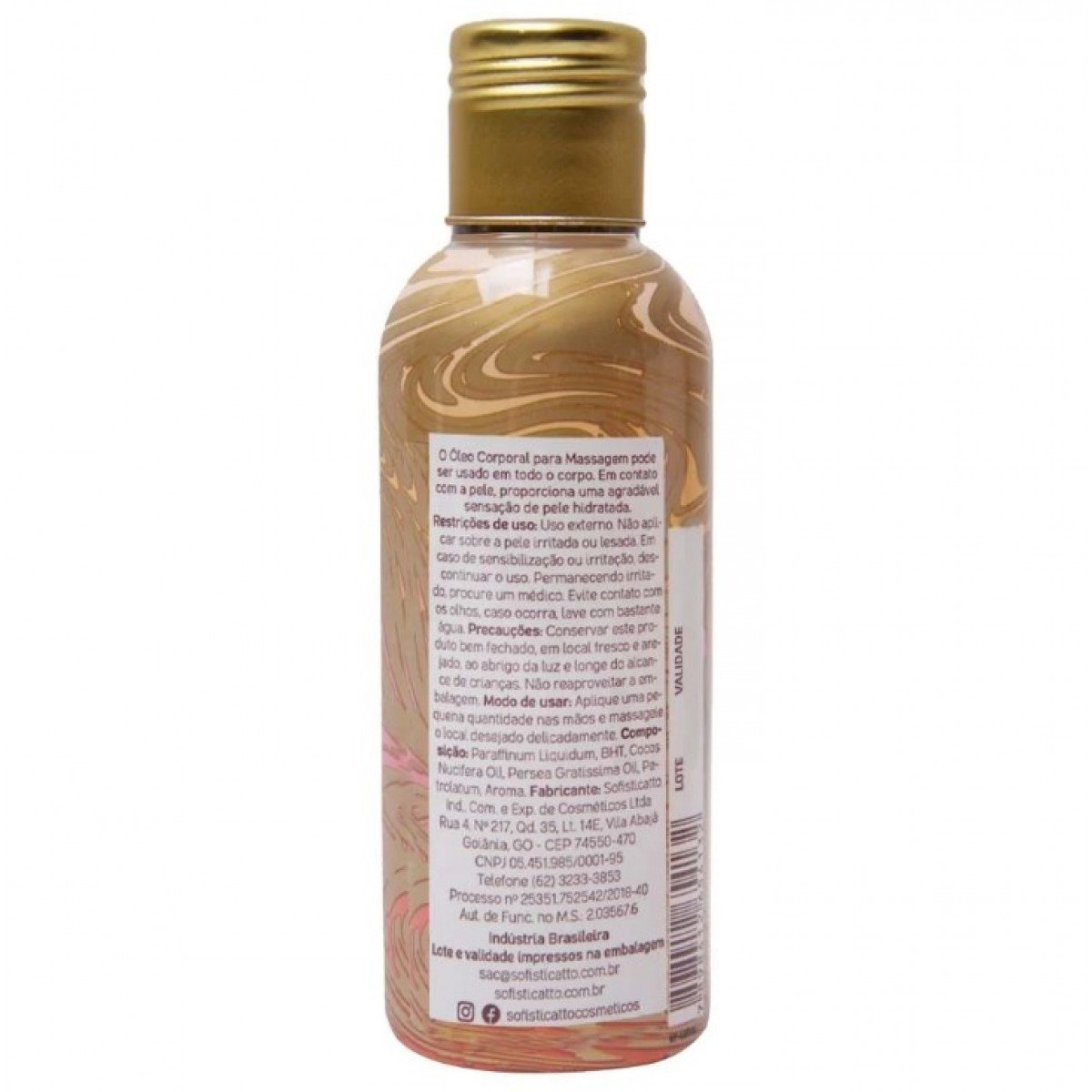 OLEO DE MASSAGEM BEIJÁVEL 120ML SOFISTICATTO - AMARULA OLEO DE MASSAGEM BEIJÁVEL 120ML SOFISTICATTO - AMARULA