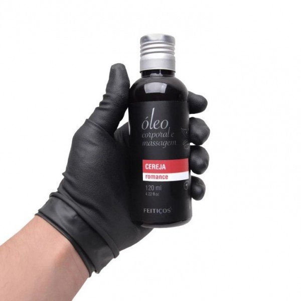 ÓLEO DE MASSAGEM CORPORAL 120ML FEITIÇOS - CEREJA