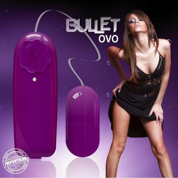 OVO VIBRATÓRIO BULLET IMPORTADO ROXO OVO VIBRATÓRIO BULLET IMPORTADO ROXO