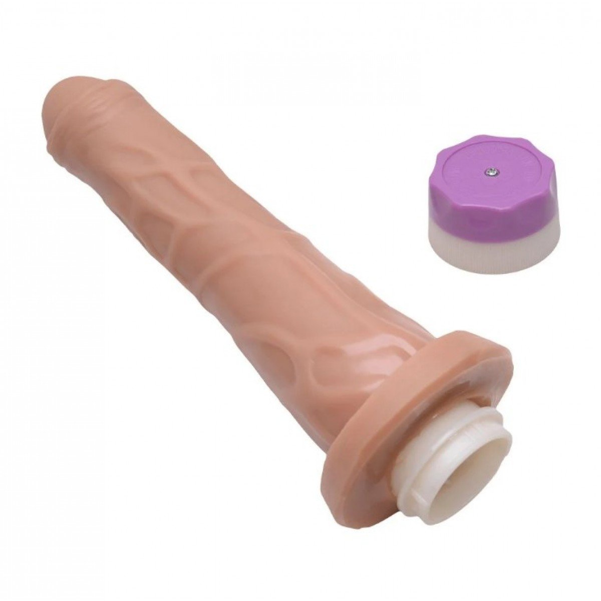 Protese Com Vibro Fogo Da Paixão 18,5 X 4,5 Hot Flowers Protese Com Vibro Fogo Da Paixão 18,5 X 4,5 Hot Flowers