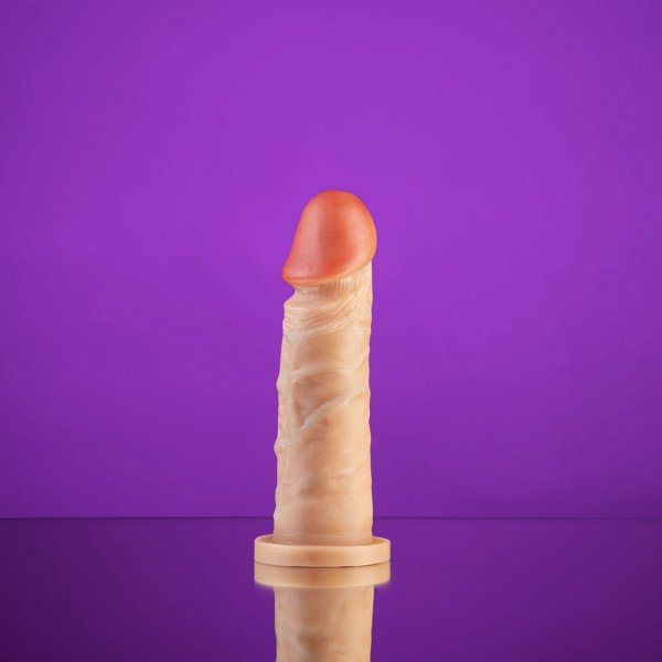 Pênis Real Dick Ultra Realístico Maciço 14,3 X 4 CM