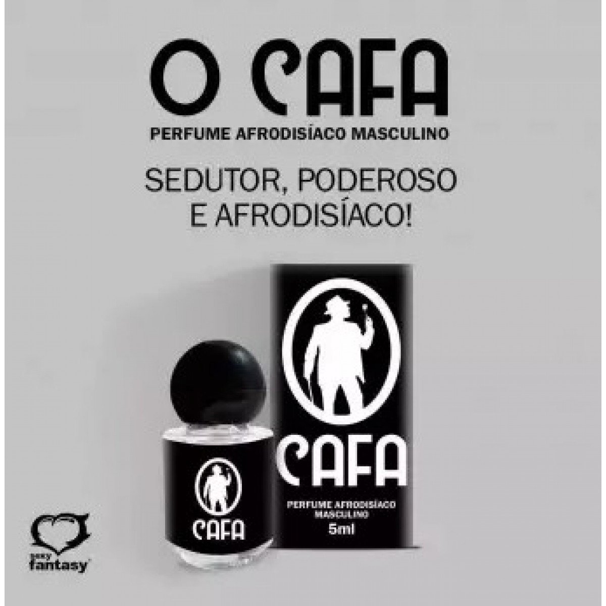 PERFUME MASCULINO AFRODISÍACO O CAFA SEXY FANTASY - Chamas do Prazer Sex Shop PERFUME MASCULINO AFRODISÍACO O CAFA SEXY FANTASY - Chamas do Prazer Sex Shop