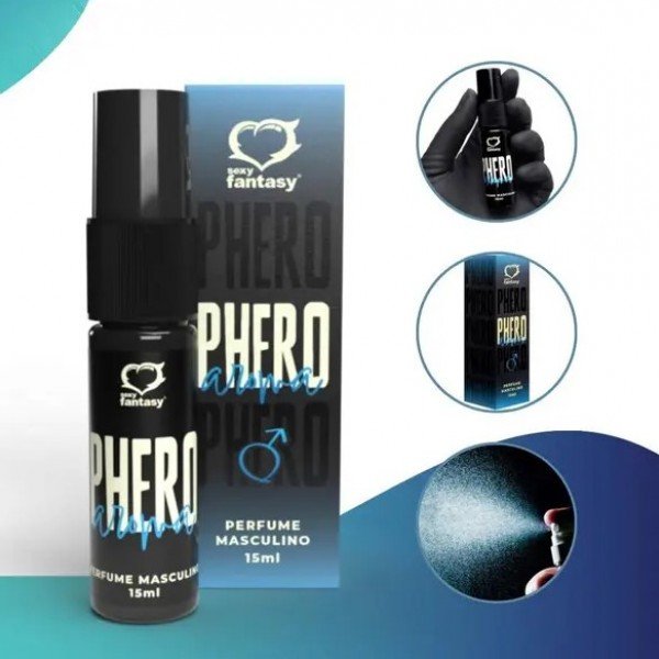 Perfume Phero Aroma Masculino 15Ml Sexy Fantasy