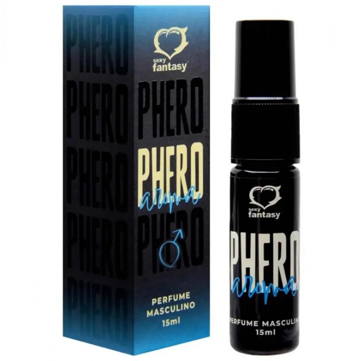 Perfume Phero Aroma Masculino 15Ml Sexy Fantasy