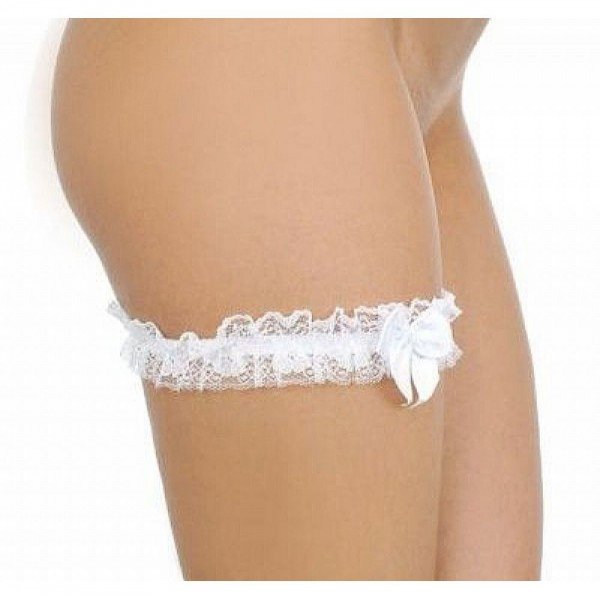 Persex de Renda e Laço Sabor Com Sensualidade - Branca