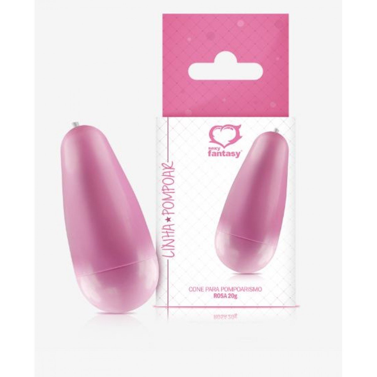 PESO CONE PARA POMPOARISMO ROSA 20G SEXY FANTASY - Chamas do Prazer Sex Shop