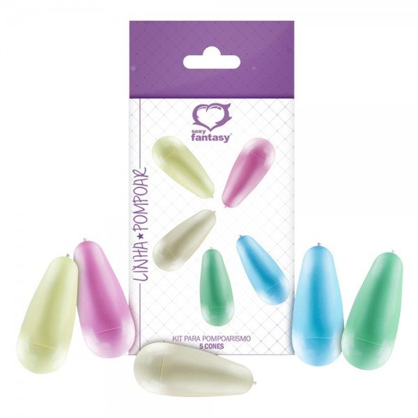 PESO DE POMPOAR SEXY FANTASY KIT C/ 5 PESOS CORES VARIADAS PESO DE POMPOAR SEXY FANTASY KIT C/ 5 PESOS CORES VARIADAS