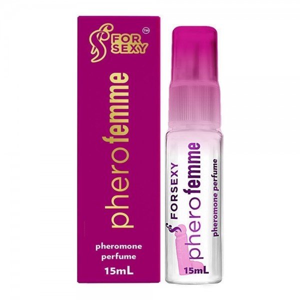 PHERO FEMME PERFUME AFRODISÍACO 15ML FORSEXY PHERO FEMME PERFUME AFRODISÍACO 15ML FORSEXY