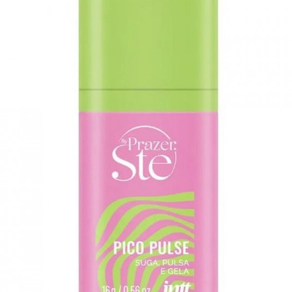 Pico Pulse Gel Sugador Unissex Suga Pulsa e Gela 16g Intt - Picolé de Melancia