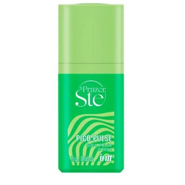 Pico Pulse Gel Sugador Unissex Suga Pulsa e Gela 16g Intt - Chiclete de Menta