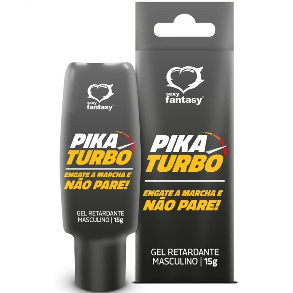 Pika Turbo Gel Retardante 15g - Chamas do Prazer Sex Shop