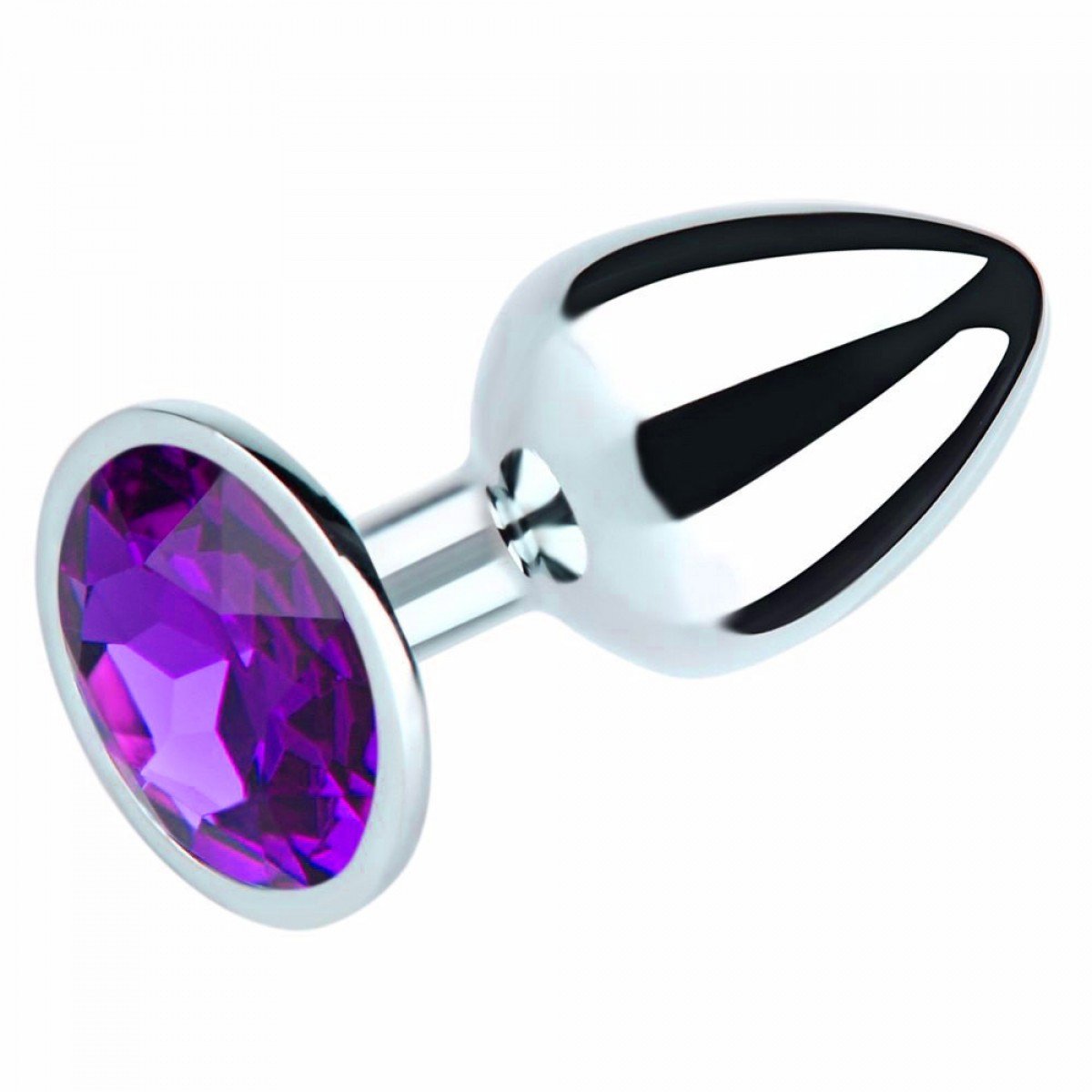 PLUG ANAL DE METAL COM PEDRA - Tamanho G - Chamas do Prazer Sex Shop PLUG ANAL DE METAL COM PEDRA - Tamanho G - Chamas do Prazer Sex Shop