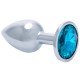 PLUG ANAL DE METAL COM PEDRA - Tamanho G - Chamas do Prazer Sex Shop PLUG ANAL DE METAL COM PEDRA - Tamanho G - Chamas do Prazer Sex Shop