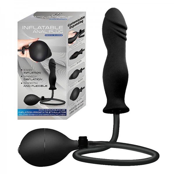 Plug Anal Inflável - 15,4 cm x 3,8 cm - SI