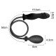 Plug Anal Inflável - 15,4 cm x 3,8 cm - SI Plug Anal Inflável - 15,4 cm x 3,8 cm - SI
