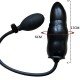 Plug Anal Escalonado - Silicone Inflável - 15.5 X 5.0 - SI