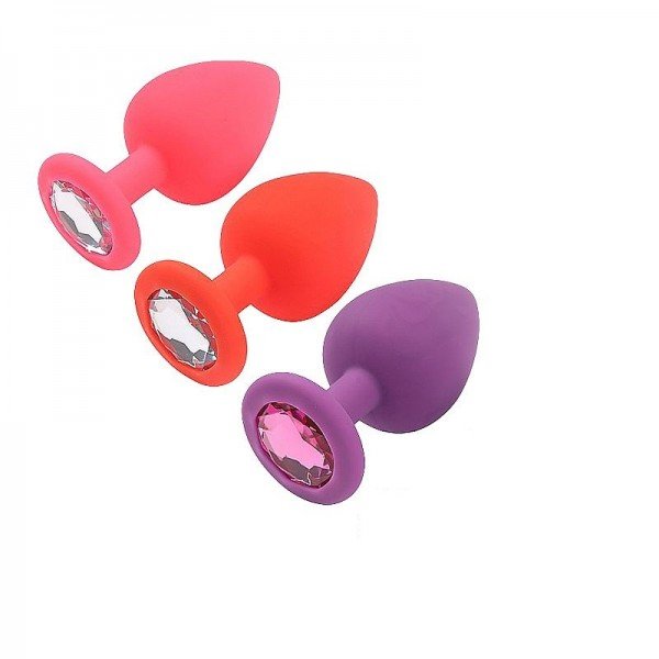 Plug Anal de Silicone - Tamanho P - SI