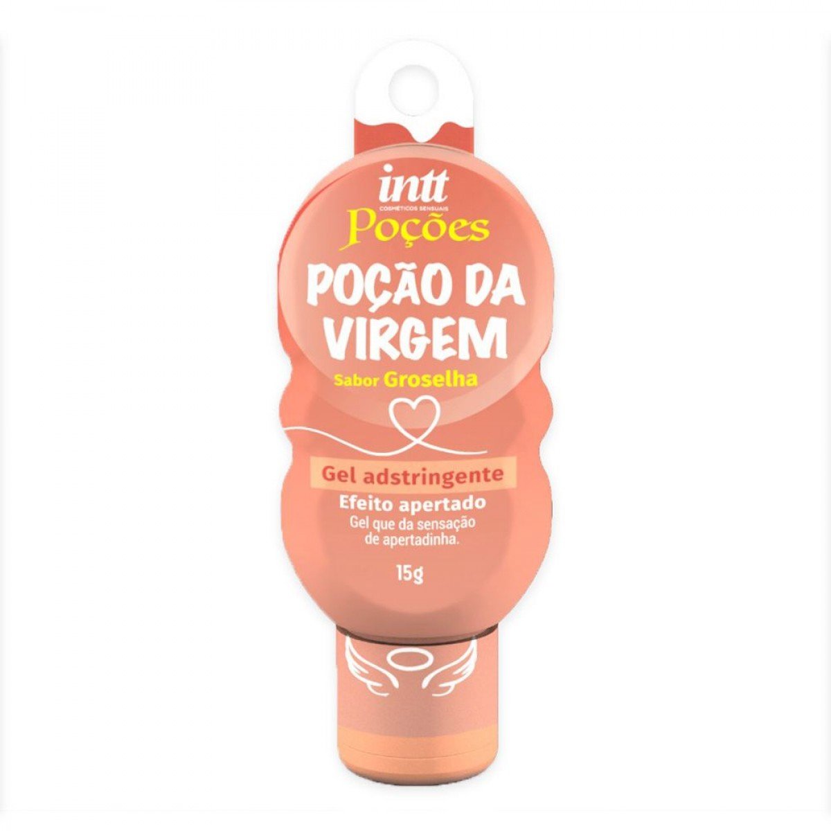 POÇÃO DA VIRGEM GEL ADSTRINGENTE 15G INTT - Chamas do Prazer Sex Shop