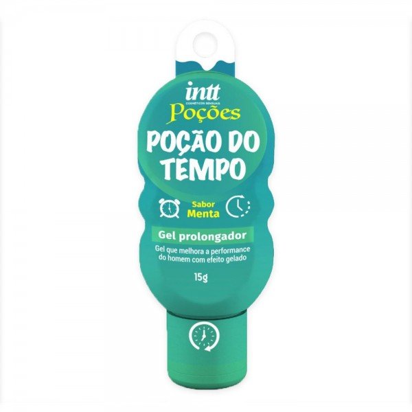 POÇÃO DO TEMPO GEL PROLONGADOR MASCULINO 15G INTT POÇÃO DO TEMPO GEL PROLONGADOR MASCULINO 15G INTT