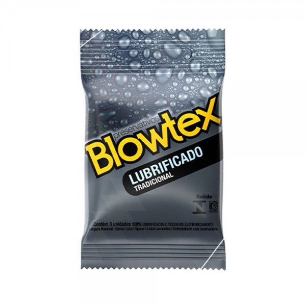 PRESERVATIVO TRADUCIONAL LUBRIFICADO 3 UNIDADES BLOWTEX PRESERVATIVO TRADUCIONAL LUBRIFICADO 3 UNIDADES BLOWTEX