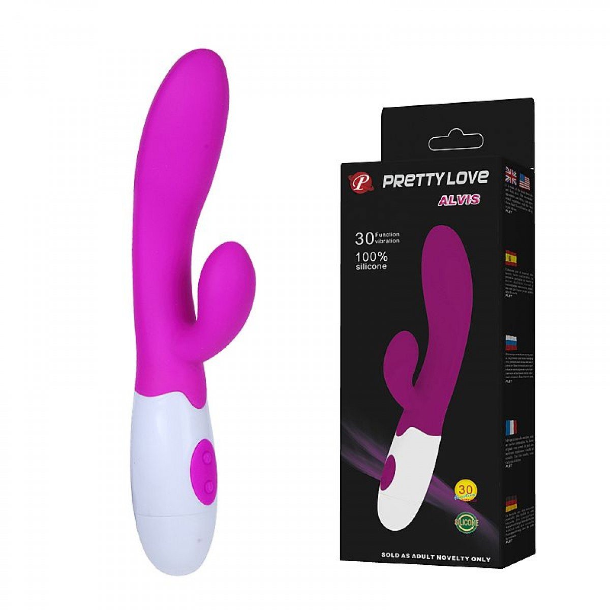 Pretty Love Alvis - Puro Silicone - 30 Níveis de Vibração - Chamas do Prazer Sex Shop Pretty Love Alvis - Puro Silicone - 30 Níveis de Vibração - Chamas do Prazer Sex Shop