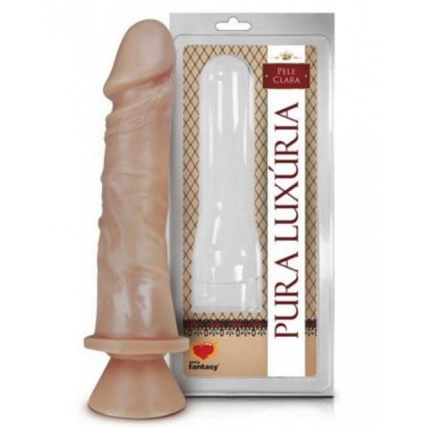 Prótese Maciça Com Ventosa 18 X 4,4cm Sexy Fantasy - PV006 Prótese Maciça Com Ventosa 18 X 4,4cm Sexy Fantasy - PV006