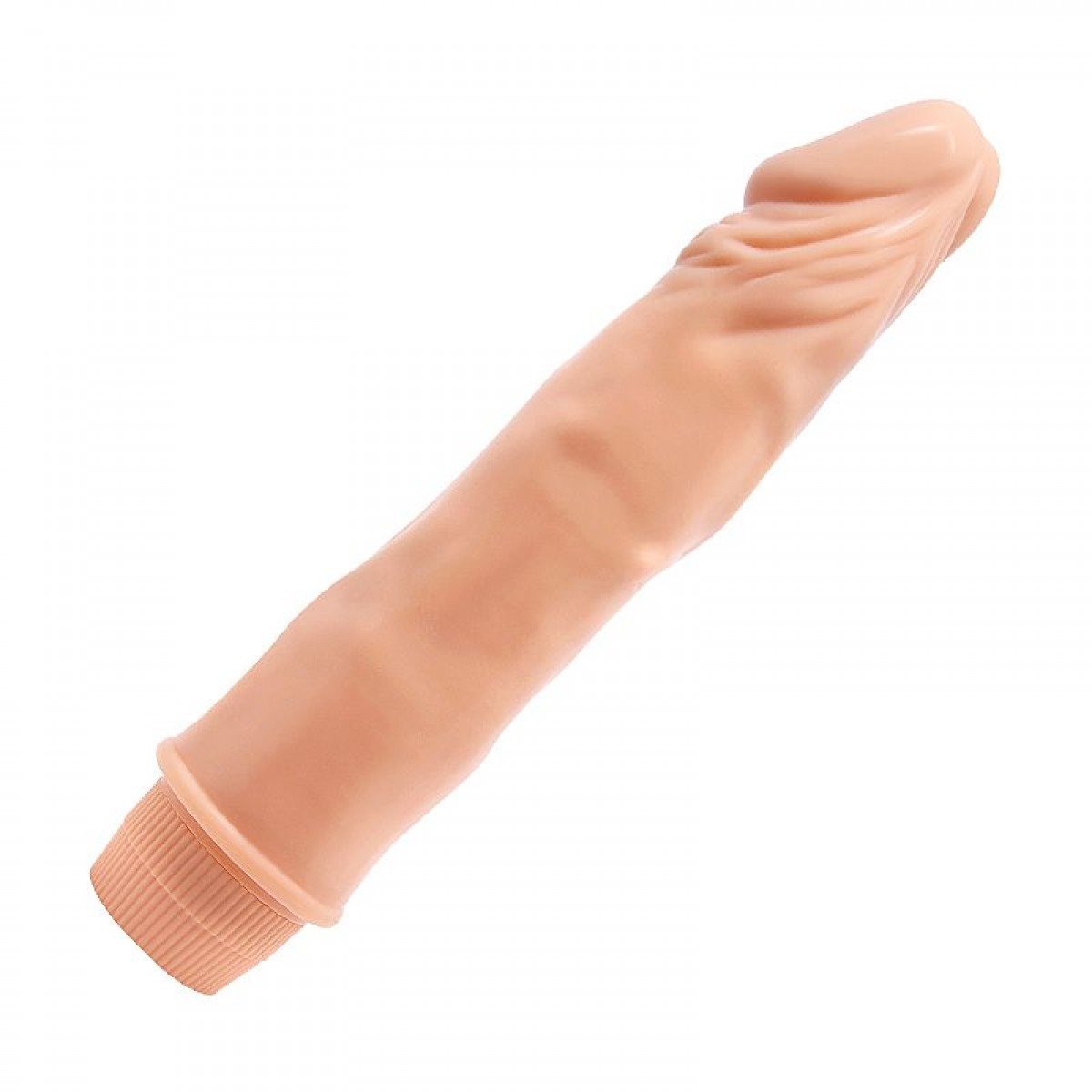 Prótese Realístico com Vibro  19 x 4,5 cm - Chamas do Prazer Sex Shop