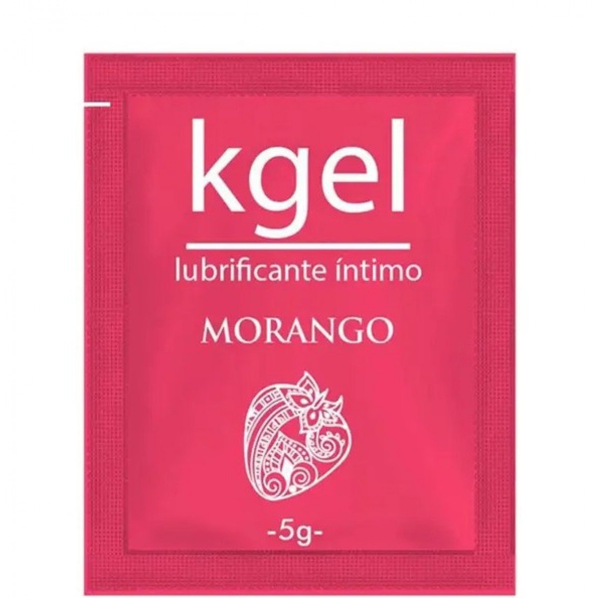 Gel Lubrificante Íntimo Sachê 5G Kgel - Morango