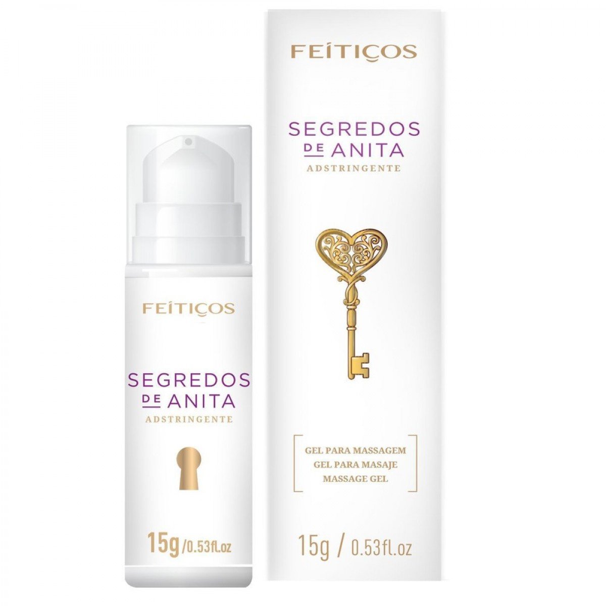 SEGREDOS DE ANITA ADSTRINGENTE 15G FEITIÇOS - Chamas do Prazer Sex Shop