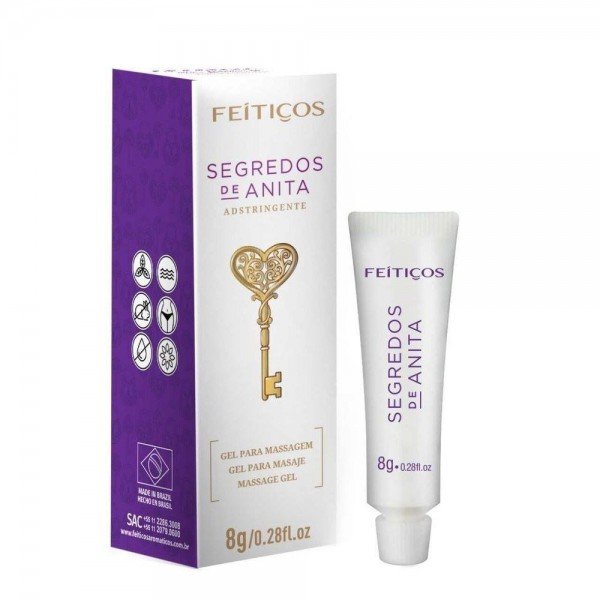 SEGREDOS DE ANITA ADSTRINGENTE 8G POP FEITIÇOS SEGREDOS DE ANITA ADSTRINGENTE 8G POP FEITIÇOS