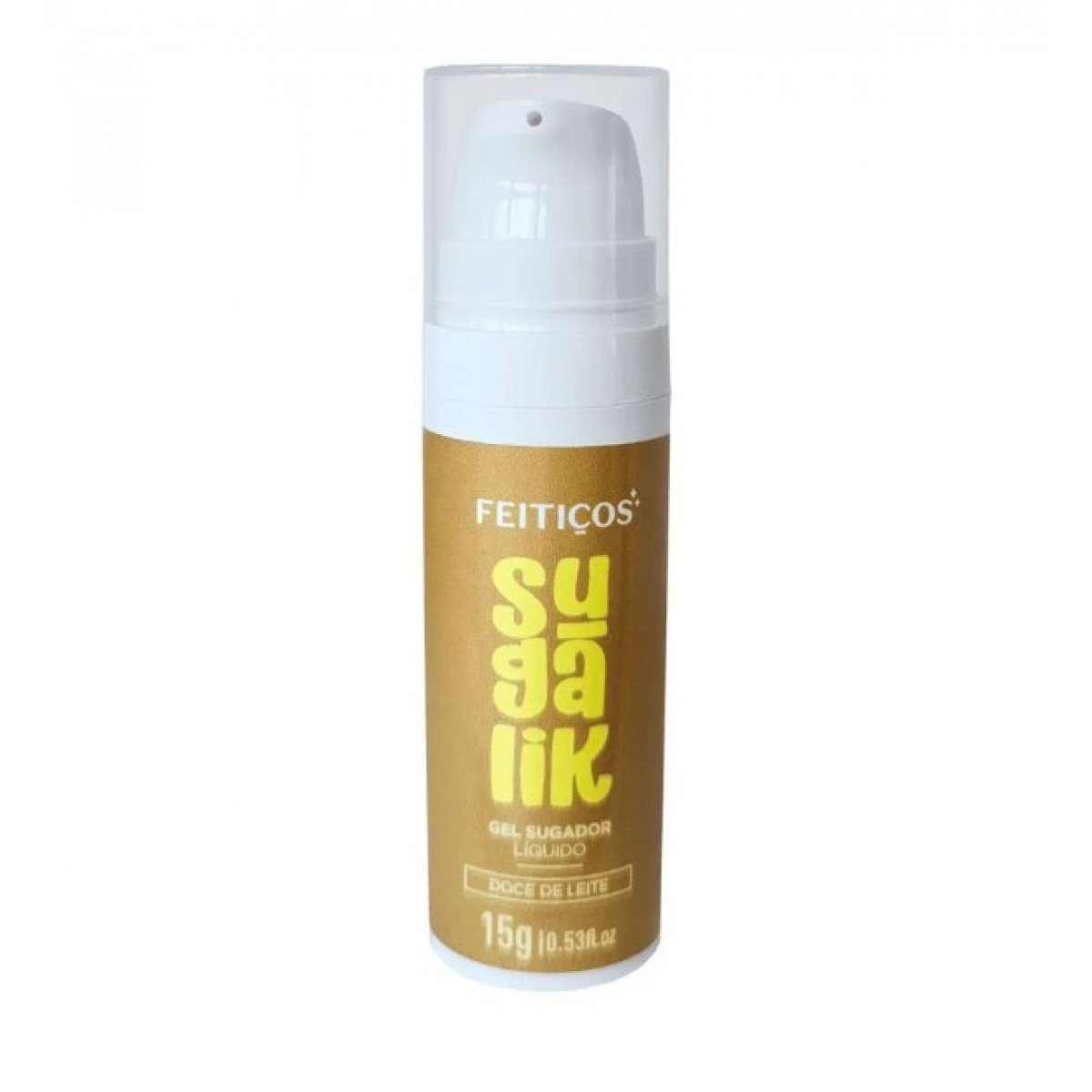 Sugalik Sugador Pulsador Líquido 15G Feitiços - Doce de Leite
