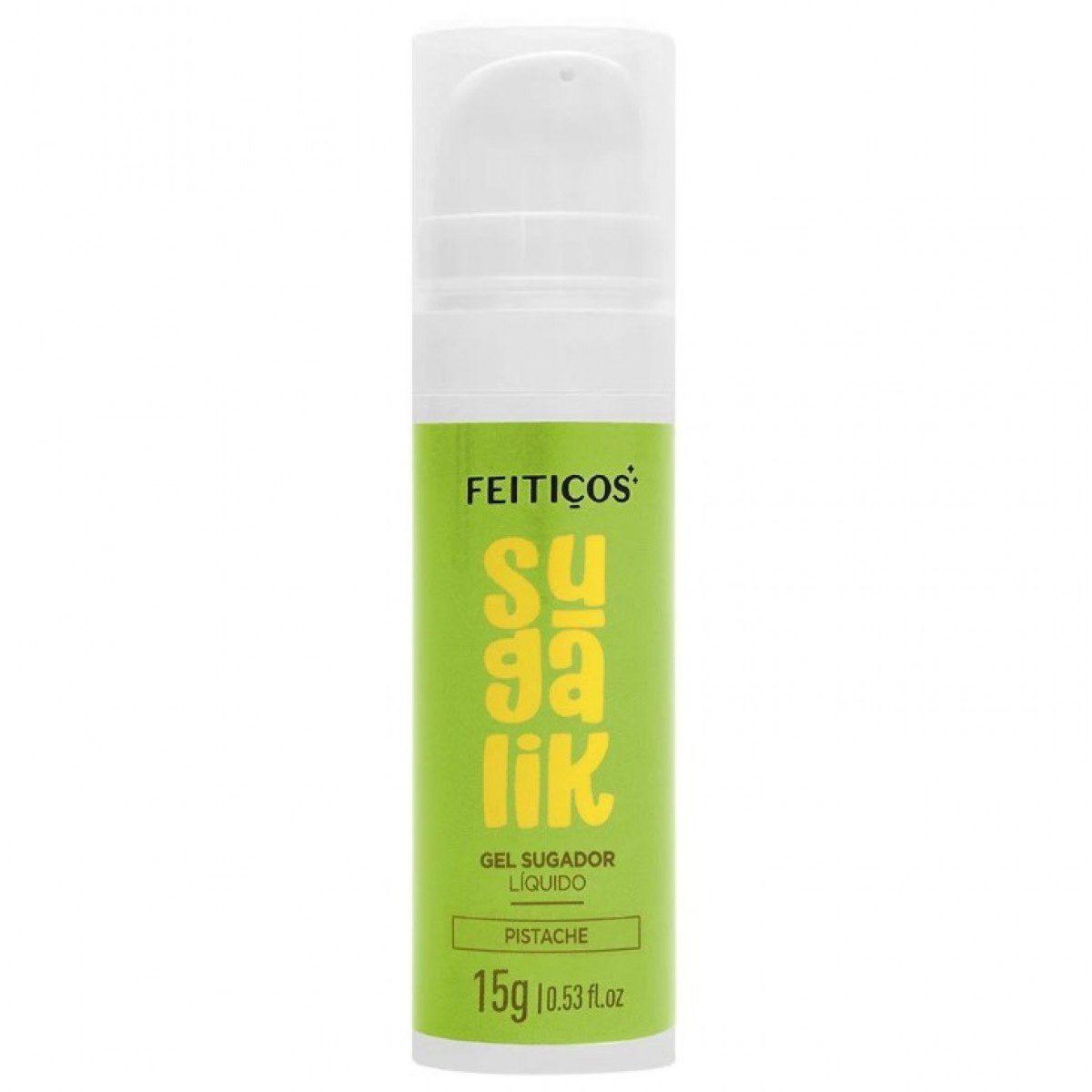 Sugalik Sugador Pulsador Líquido 15G Feitiços - Pistache Sugalik Sugador Pulsador Líquido 15G Feitiços - Pistache