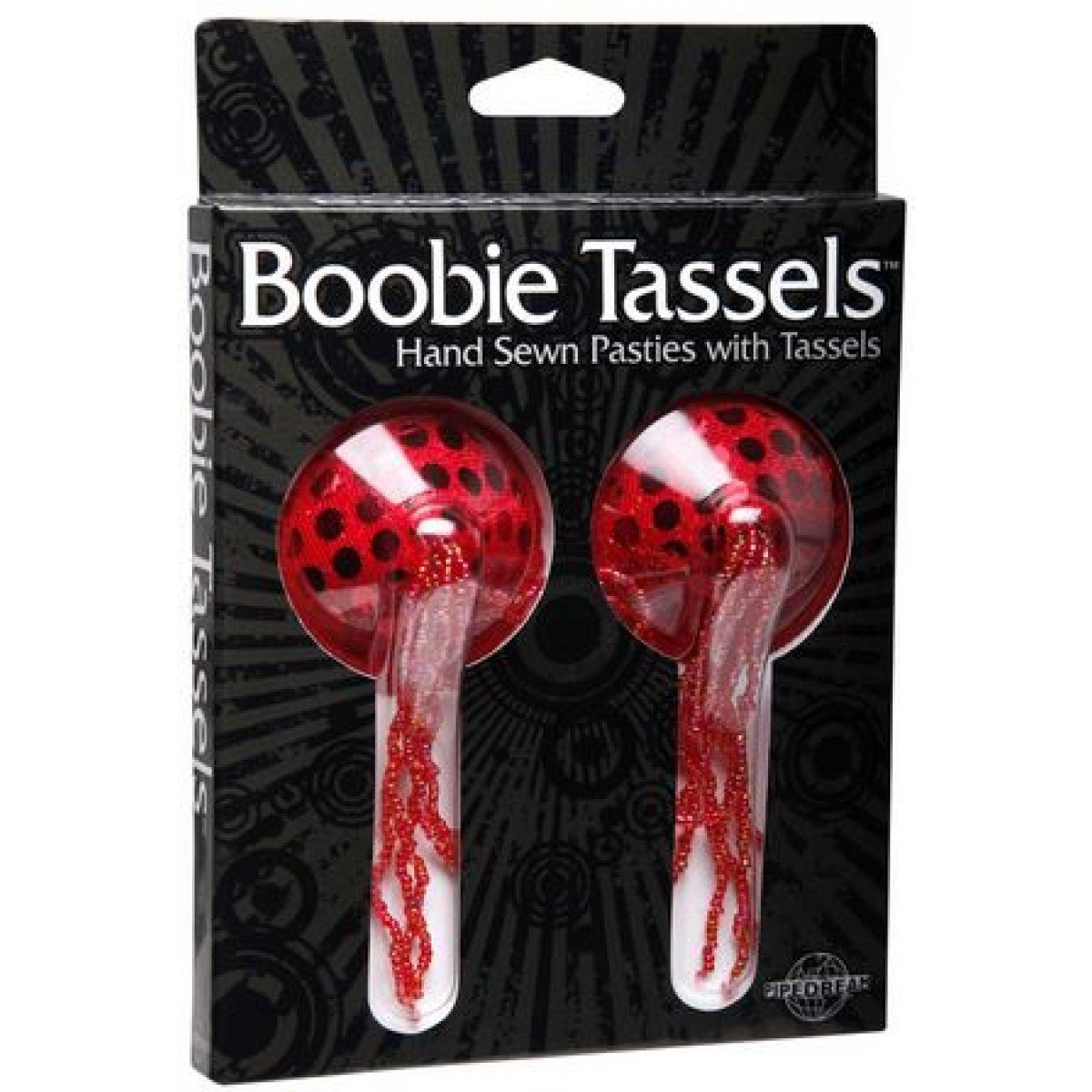 Tapa Mamilos com Lantejoulas e Franjas Boobie Tassels - Chamas do Prazer Sex Shop