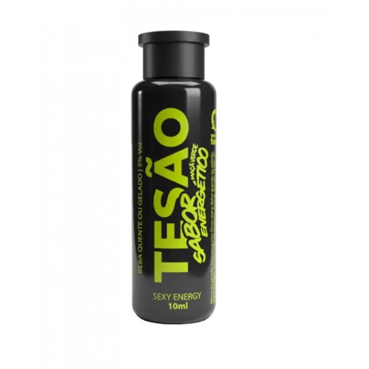 Tesão Sabor Energético Afrodisíaco Natural 10ml Sexy Fantasy - Maça Verde