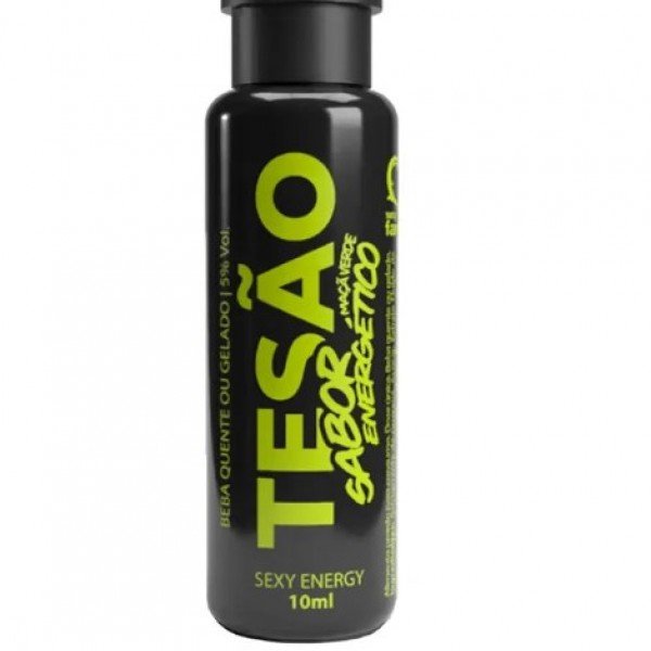 Tesão Sabor Energético Afrodisíaco Natural 10ml Sexy Fantasy - Maça Verde
