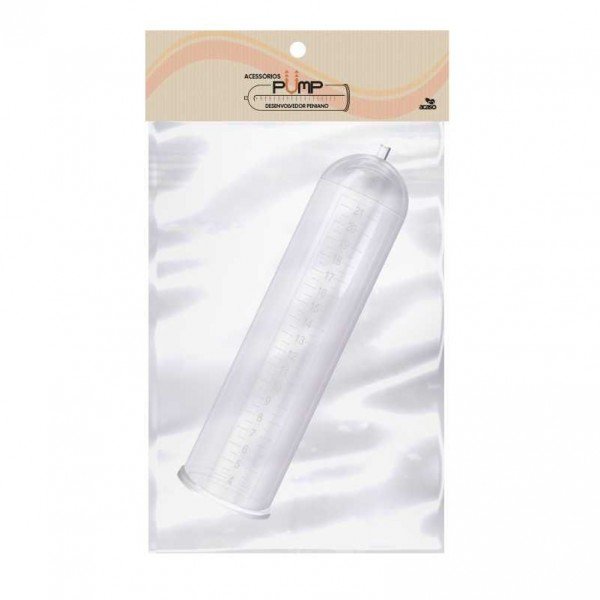 TUBO DE ACRILICO PARA DESENVOLVEDOR TRANSLUCIDO [21X19CM]