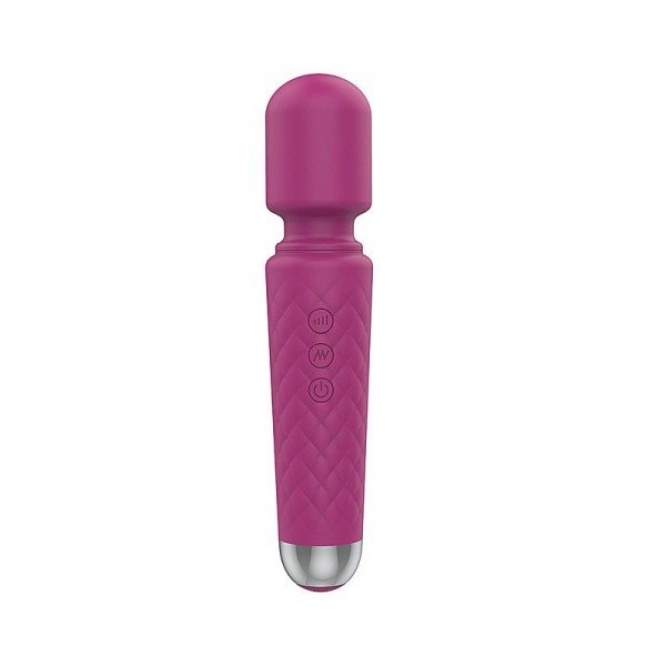 Varinha Mágica 20 Vibrações Recarregável - AS015E - Green Baby - Roxo Varinha Mágica 20 Vibrações Recarregável - AS015E - Green Baby - Roxo