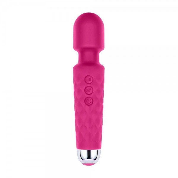 VARINHA MÁGICA VIBRADOR MASSAGEADOR SOFT TOUCH 20 VIBRAÇÕES - PINK VARINHA MÁGICA VIBRADOR MASSAGEADOR SOFT TOUCH 20 VIBRAÇÕES - PINK