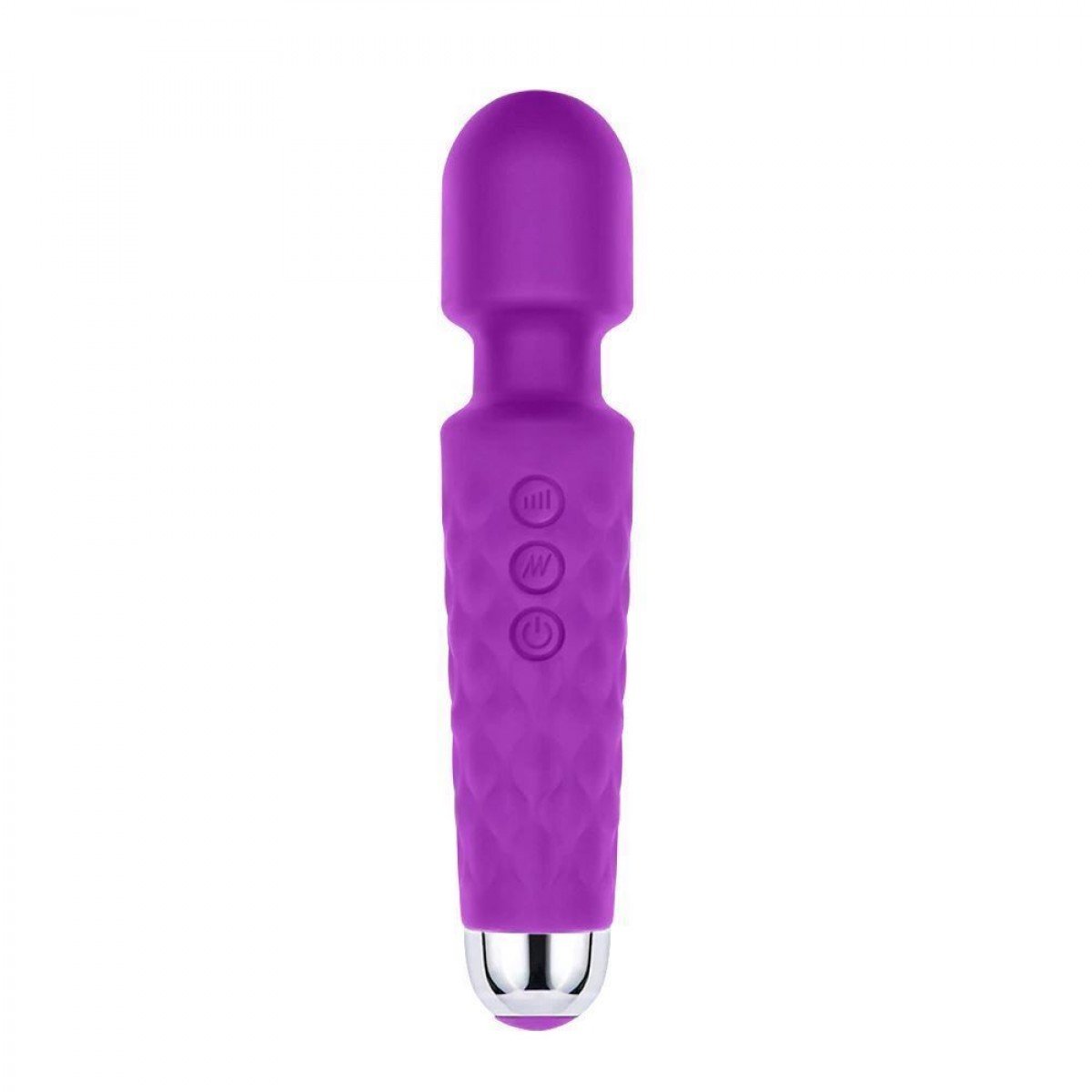 VARINHA MÁGICA VIBRADOR MASSAGEADOR SOFT TOUCH 20 VIBRAÇÕES - ROXO - Chamas do Prazer Sex Shop