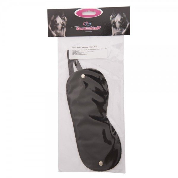 VENDA TAPA OLHOS PELÚCIA DOMINATRIXXX - PRETO VENDA TAPA OLHOS PELÚCIA DOMINATRIXXX - PRETO