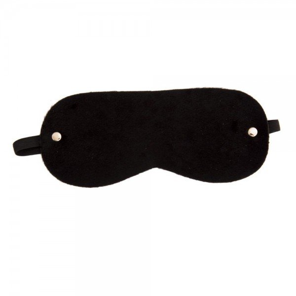 VENDA TAPA OLHOS PELÚCIA DOMINATRIXXX - PRETO VENDA TAPA OLHOS PELÚCIA DOMINATRIXXX - PRETO