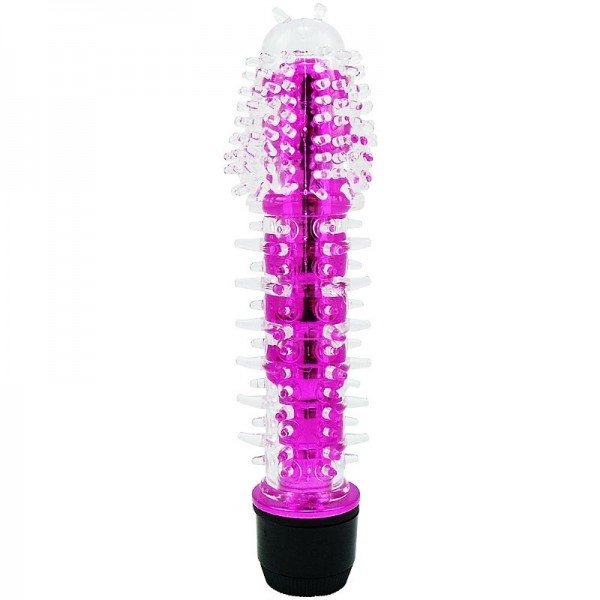 Vibrador ao estilo Personal com Capa Texturizada - Roxo Vibrador ao estilo Personal com Capa Texturizada - Roxo