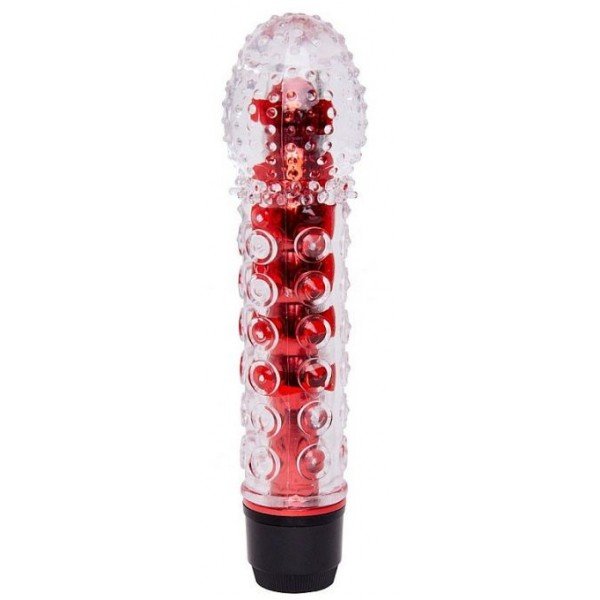 Vibrador ao estilo Personal com Capa Texturizada - Vermelha Vibrador ao estilo Personal com Capa Texturizada - Vermelha