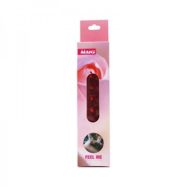 Vibrador ao estilo Personal com Capa Texturizada - Vermelha Vibrador ao estilo Personal com Capa Texturizada - Vermelha
