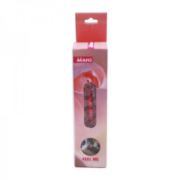 Vibrador ao estilo Personal com Capa Texturizada - Vermelho Vibrador ao estilo Personal com Capa Texturizada - Vermelho