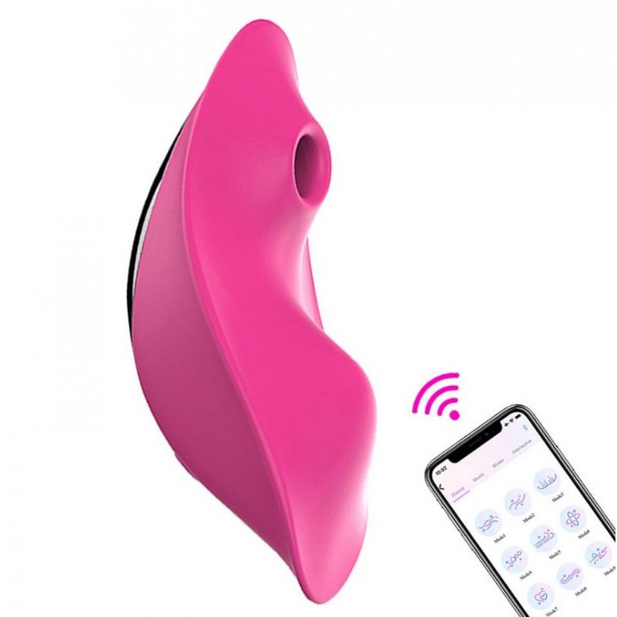 Vibrador de Calcinha com controle Remoto - Magesty - À Longa distância - APP - SI